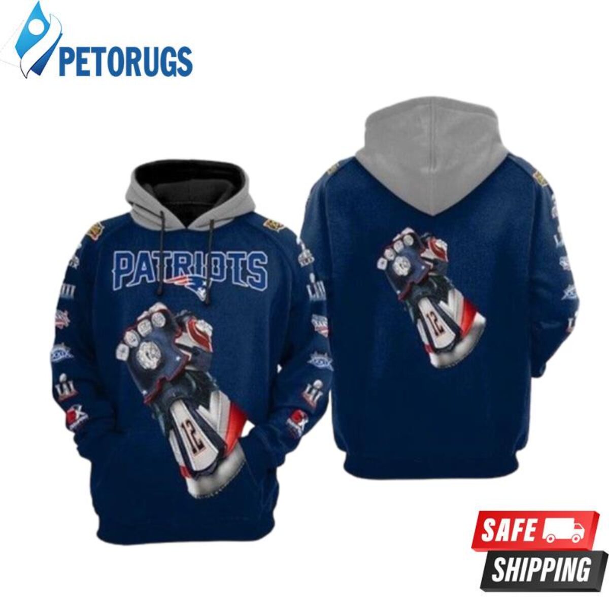 New York Giants Punisher 3d Hoodie Ny Giants Gifts For Men - T