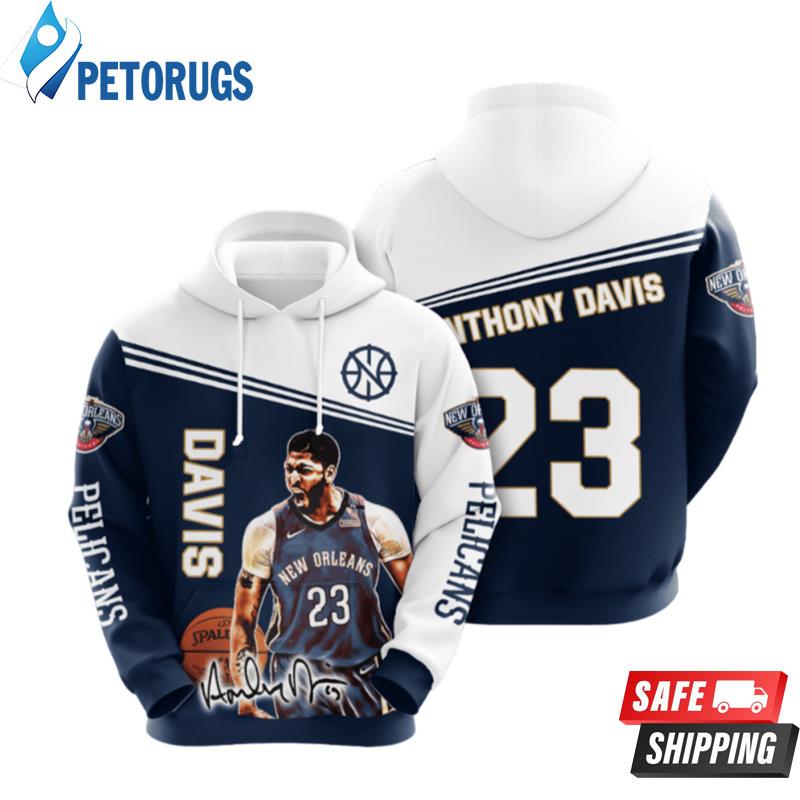 New Orleans Pelicans Anthon Davis 3D Hoodie