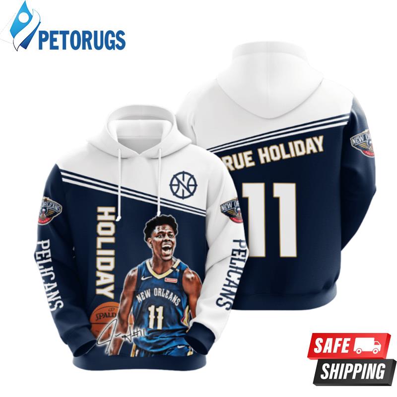New Orleans Pelicans Jrue Holiday 3D Hoodie