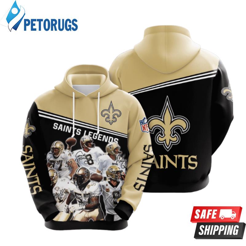 New Orleans Saints Full For Men And Women 3D Hoodie - Peto Rugs