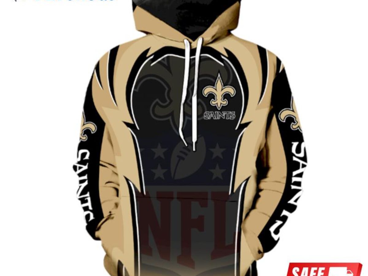 NFL Pikachu Football Sports New Orleans Saints Hoodie