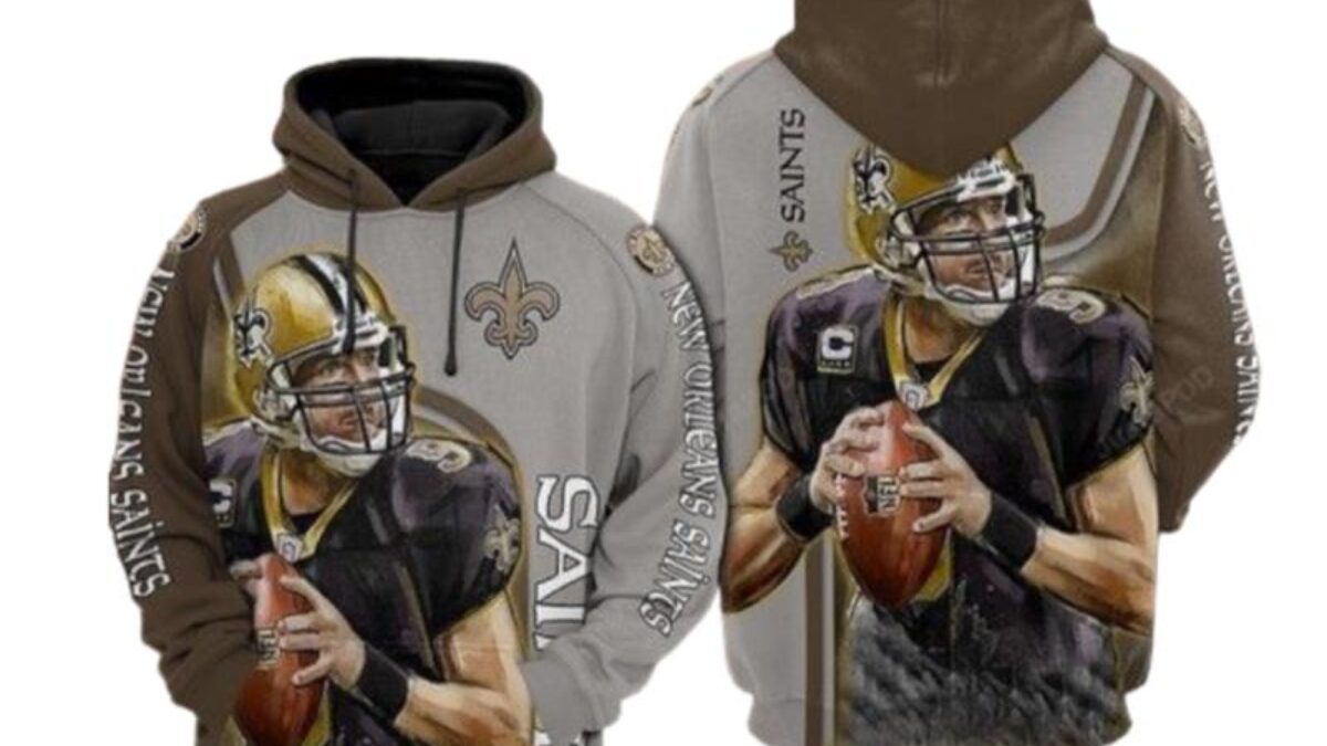 New Orleans Saints NFL American Football Team Cardigan Style 3D