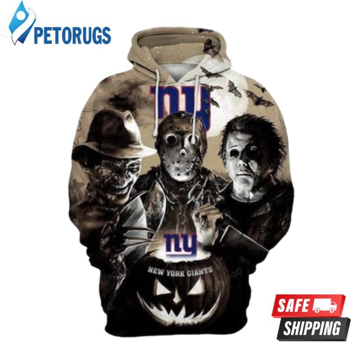 Ny giants 3d online hoodie