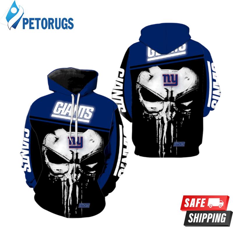 New York Giants Punisher For Men And Women 3D Hoodie