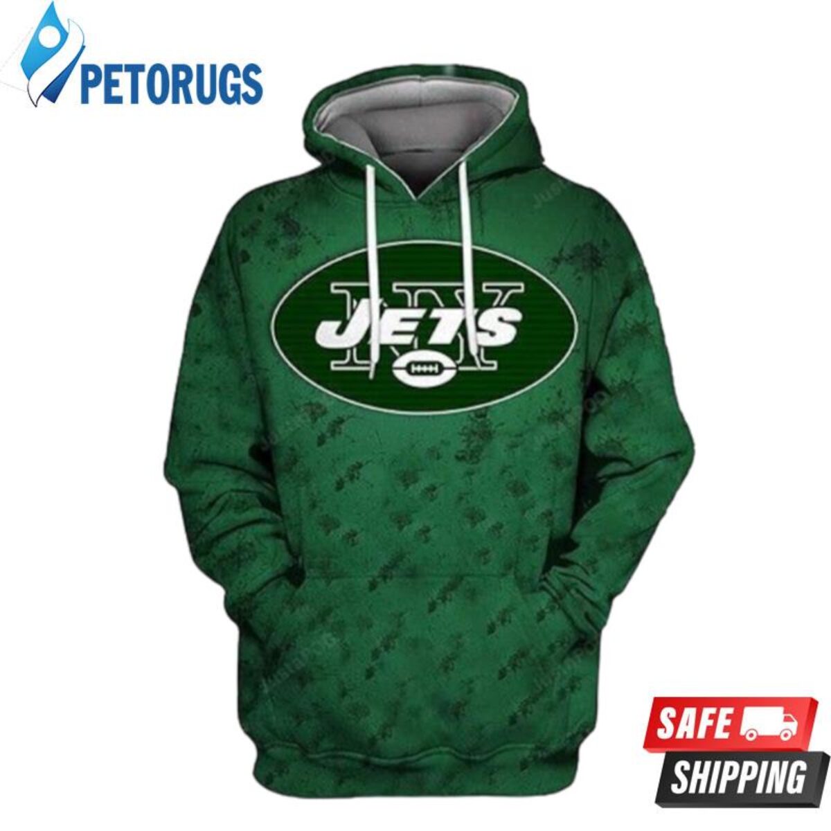 New York Jets NFL Big Logo Ugly Christmas Sweater Gift For Fans