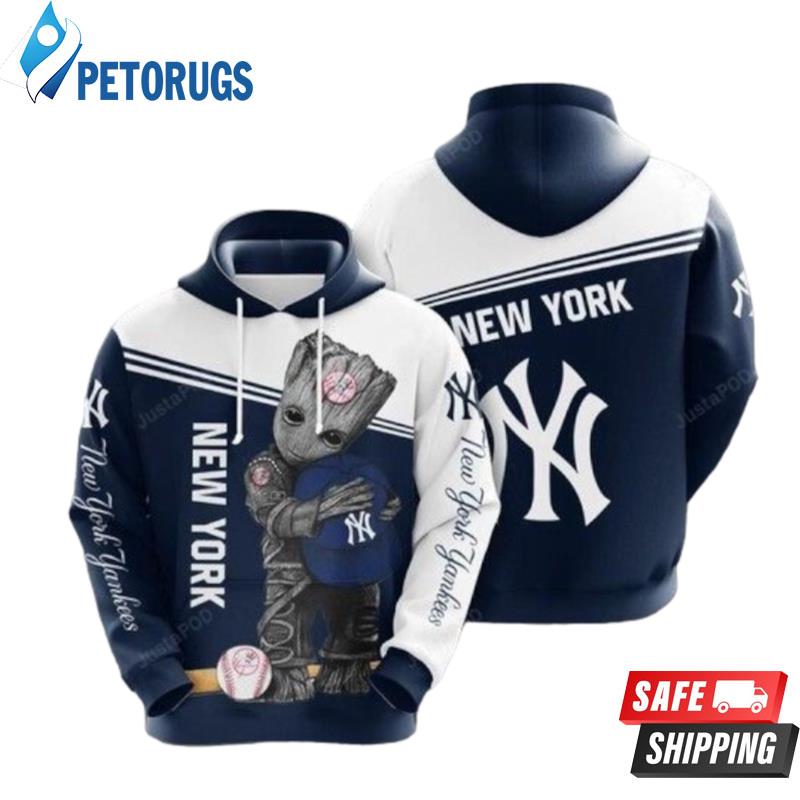 New York Yankees Groot 3D Hoodie