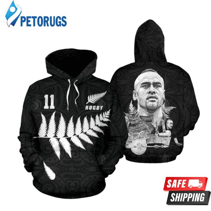 New Zealand Legend Of Rugby 3D Hoodie