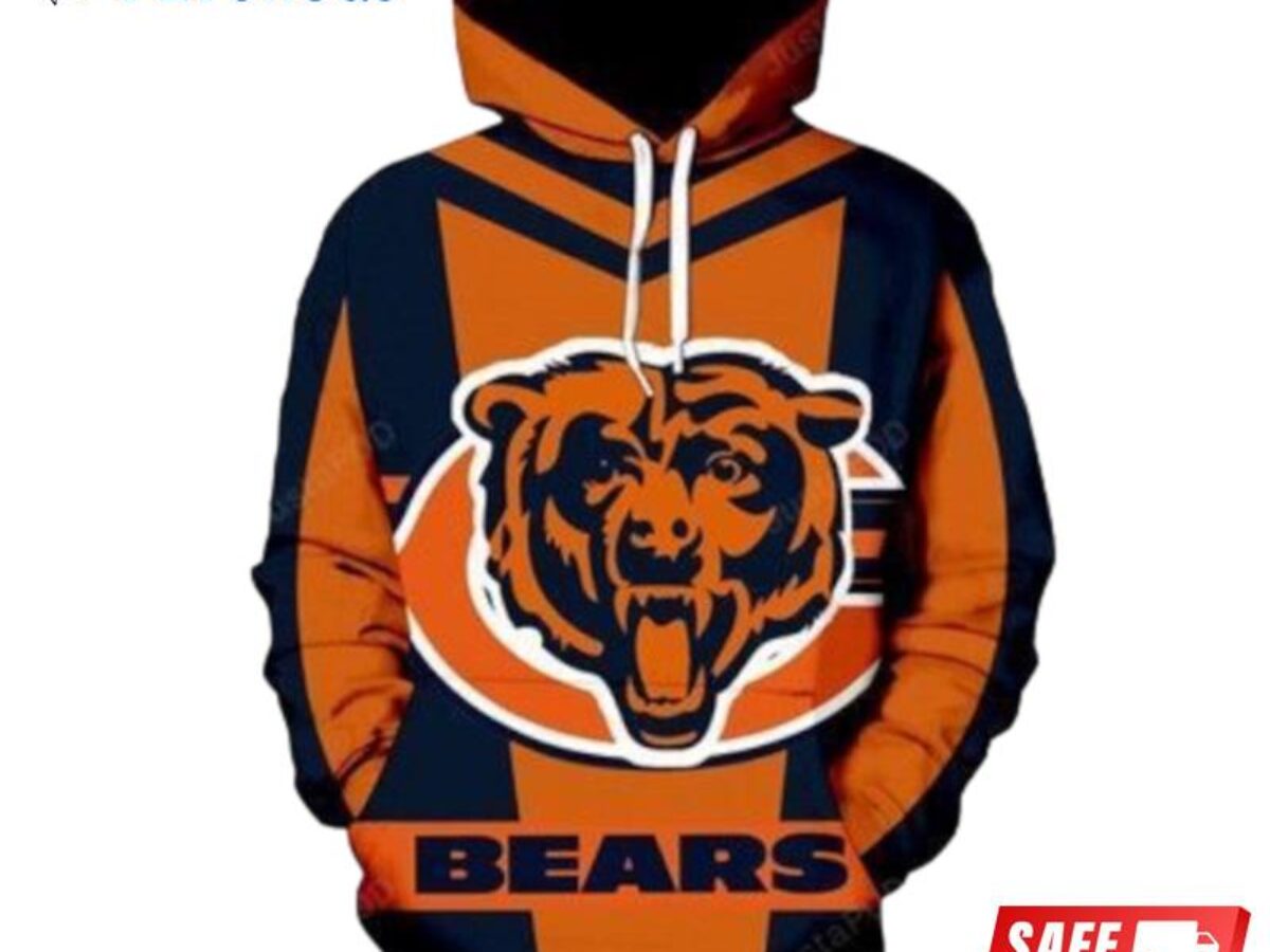 Nfl Chicago Bears Men And Women Nfl Chicago Bears Chicago Bears Custom 2020  3D Hoodie - Peto Rugs