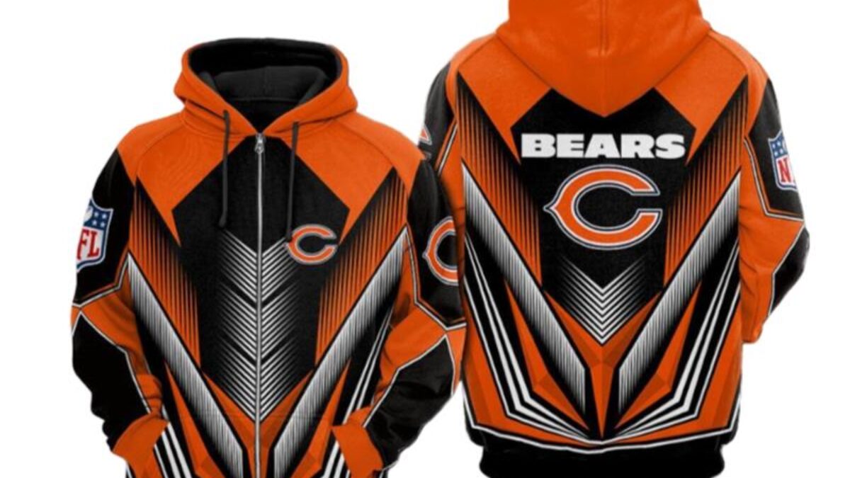 Nfl Chicago Bears Men And Women Nfl Chicago Bears Chicago Bears Custom 2020  3D Hoodie - Peto Rugs