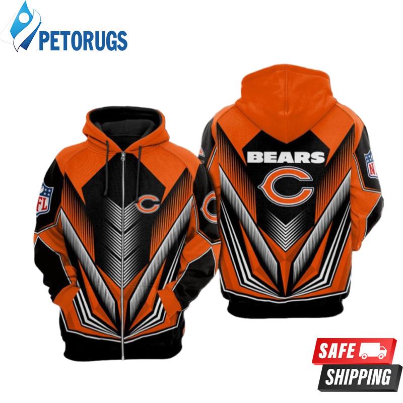 Nfl Chicago Bears Pered For Fan Newest Up 2020 3D Hoodie