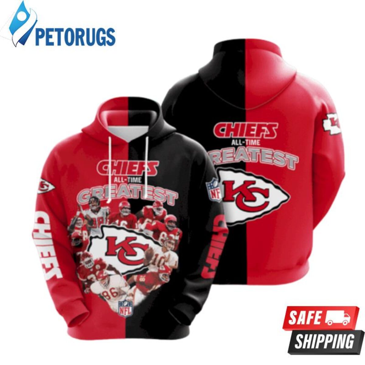 Nfl Kansas City Chiefs For Men Women 3D Hoodie - Peto Rugs