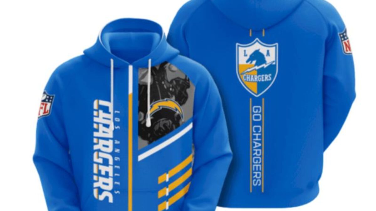 Los Angeles Chargers NFL Team US 3D Printed Hoodie/Zipper Hoodie - Travels  in Translation