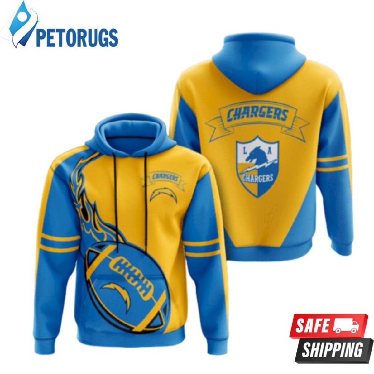 : NFL Los Angeles Chargers Hoodie for Dogs & Cats