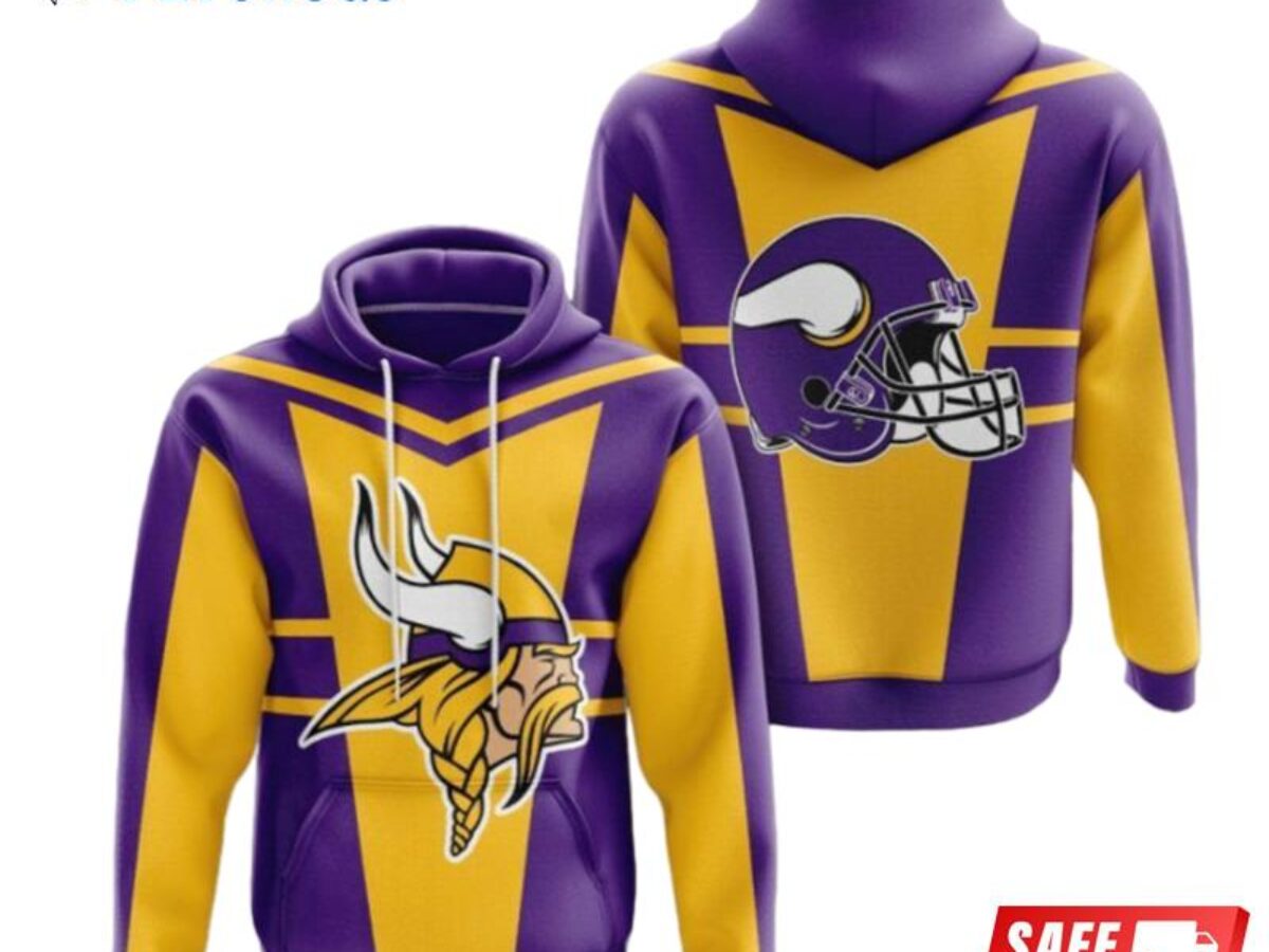 NFL Minnesota Vikings For Men 3D Hoodie All Over Printed - T-shirts Low  Price