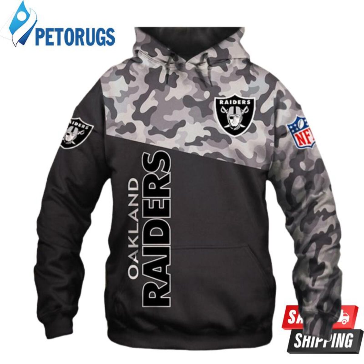 Oakland Raiders Nfl Football 3d Hoodie Raiders Gifts For Men - T-shirts Low  Price