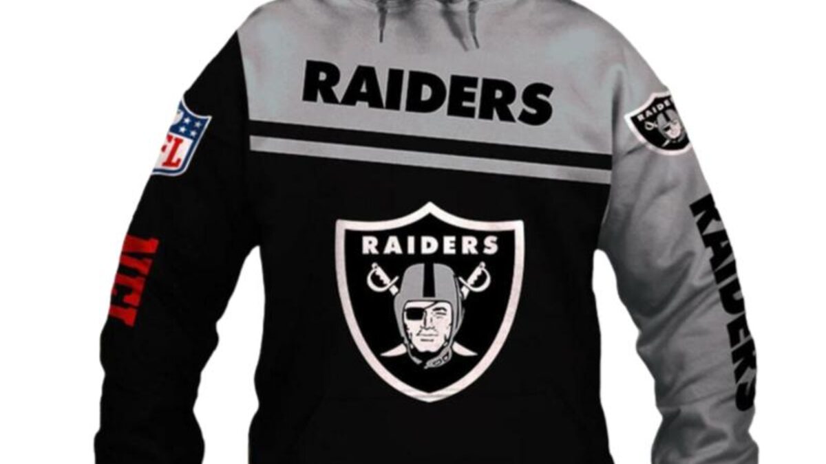 Oakland Raiders Jersey 3D Hoodie Nfl 3D Sweatshirt Best