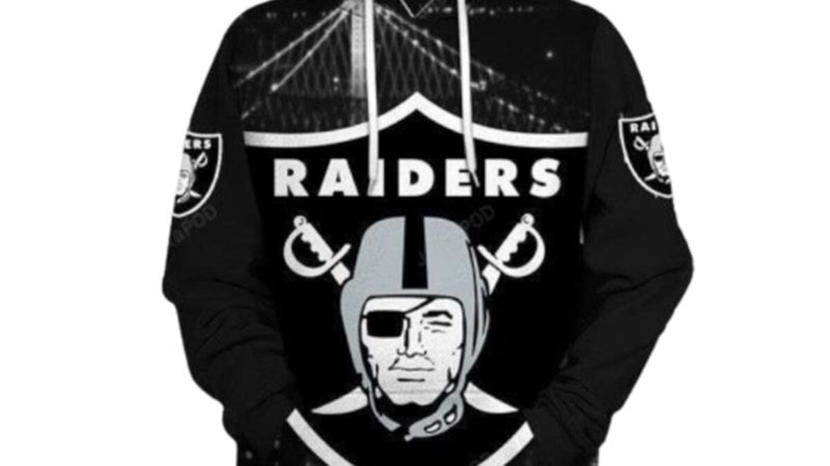 Oakland Raiders Nfl Football Oakland Raiders Oakland Raiders 3D Hoodie -  Peto Rugs