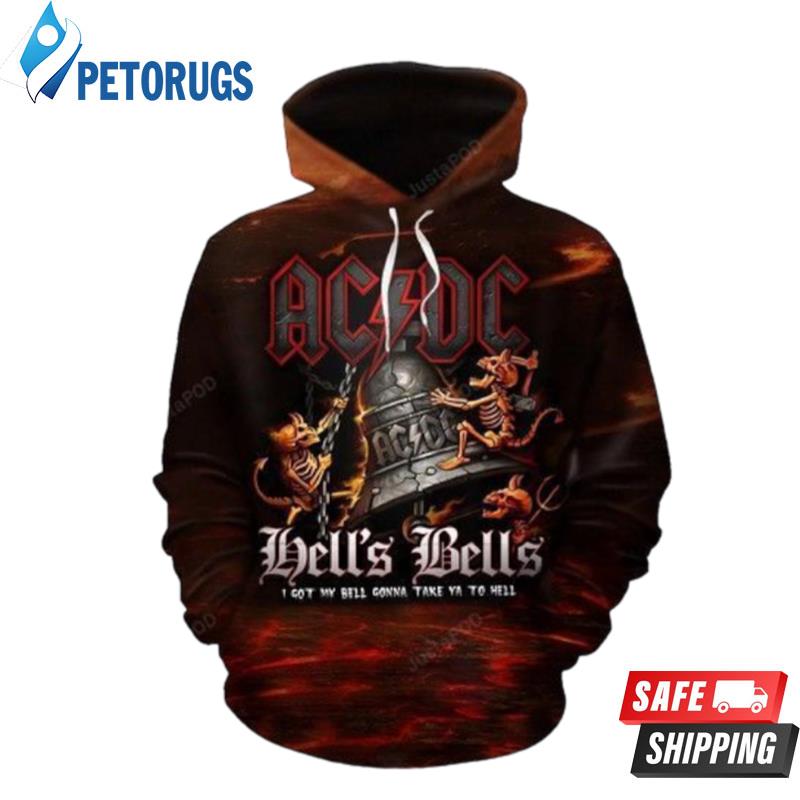 Official Ac Dc Classic Rock Band Custom Graphic 3D Hoodie
