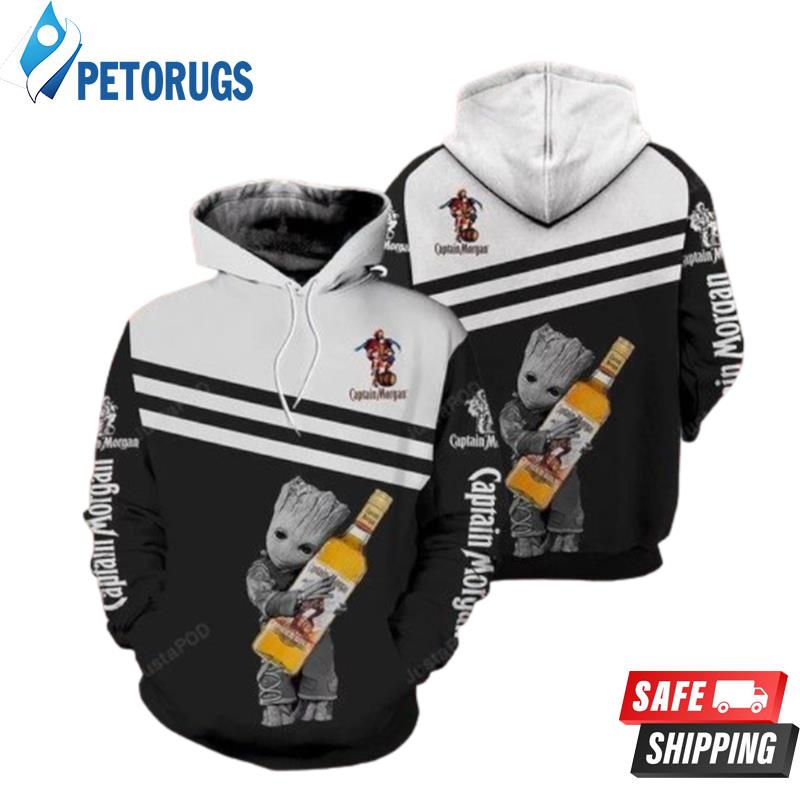 Official Captain Morgan Whiskey 3D Hoodie