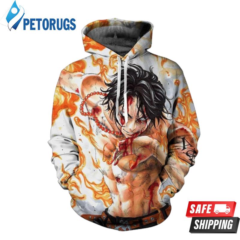 One Piece Cool Aesthetic 3D Hoodie