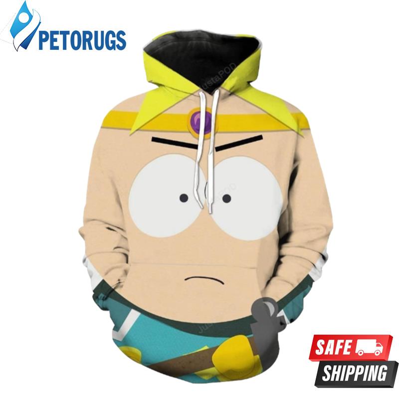 Paladin Butters South Park Style And 3D Hoodie