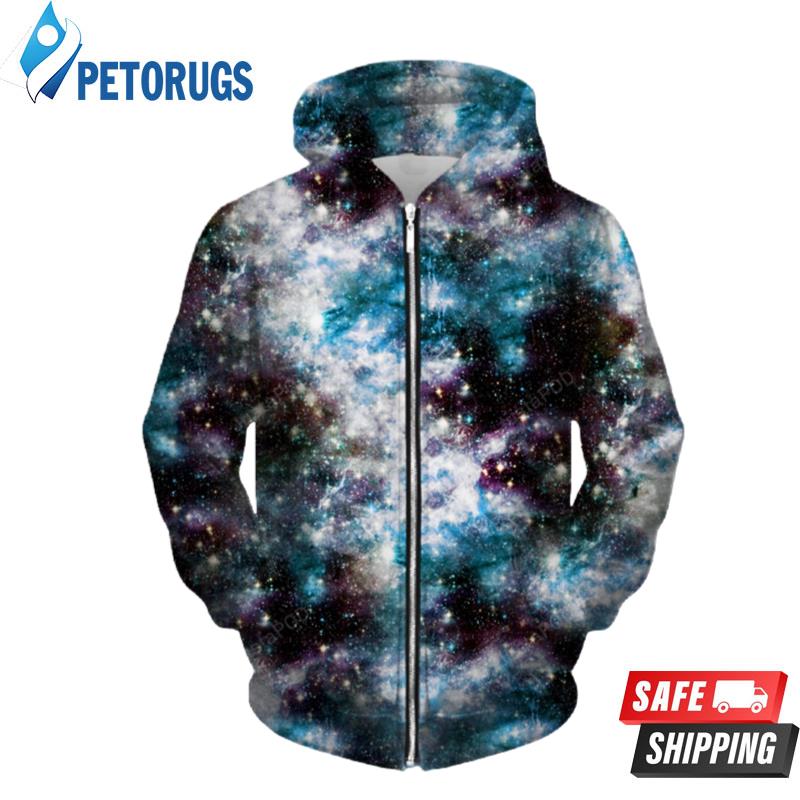 Party God Galaxy Up 3D Hoodie