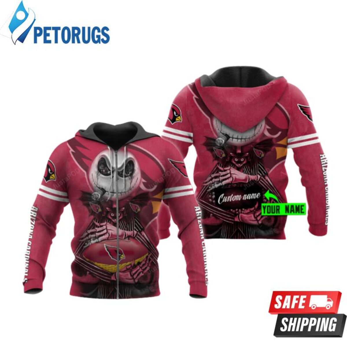 Arizona Cardinals Champions 3D Hoodie All Over Print Arizona Cardinals NFL  Gifts - T-shirts Low Price