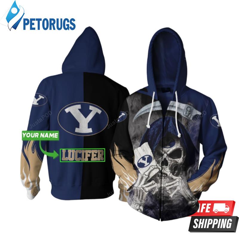 Personalized Byu Cougar Custom Name 3D Hoodie