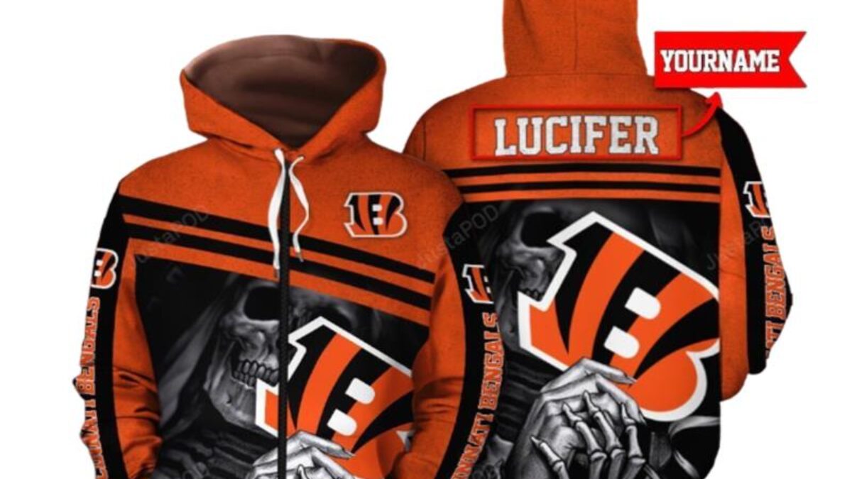 Personalized Cincinnati Bengals Custom Name 3D Hoodie