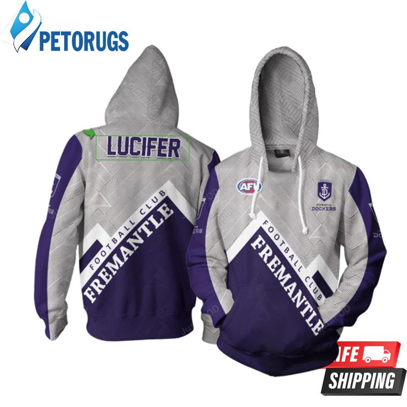 Personalized Fremantle Football Club Custom Name 3D Hoodie