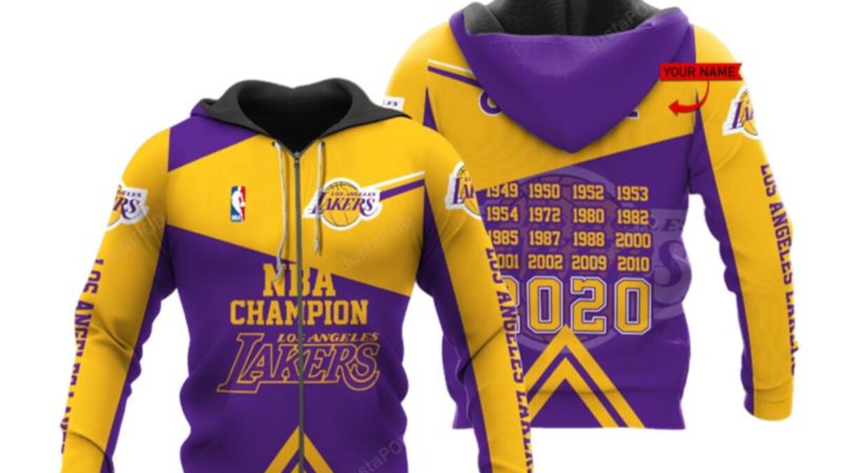 Los Angeles Lakers And Pered Custom Los Angeles Lakers Graphic 3D