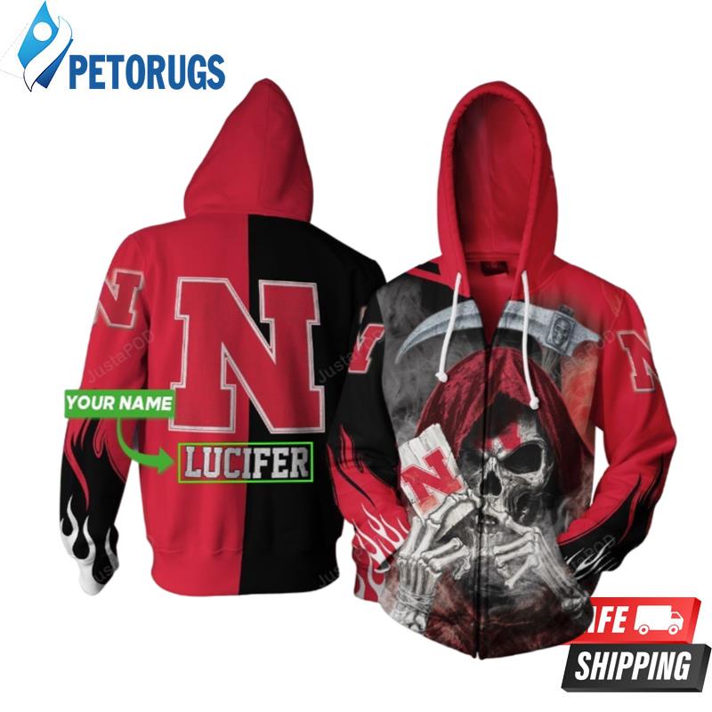 Personalized Nebraska Cornhusker Custom Name 3D Hoodie