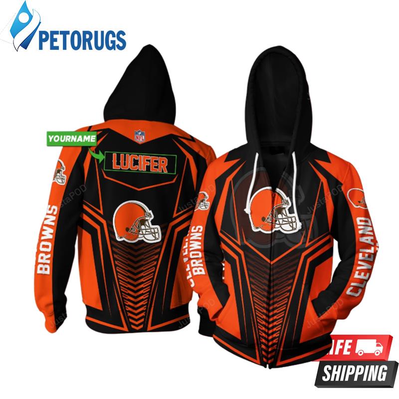 Personalized Nna Cleveland Browns Custom Name 3D Hoodie