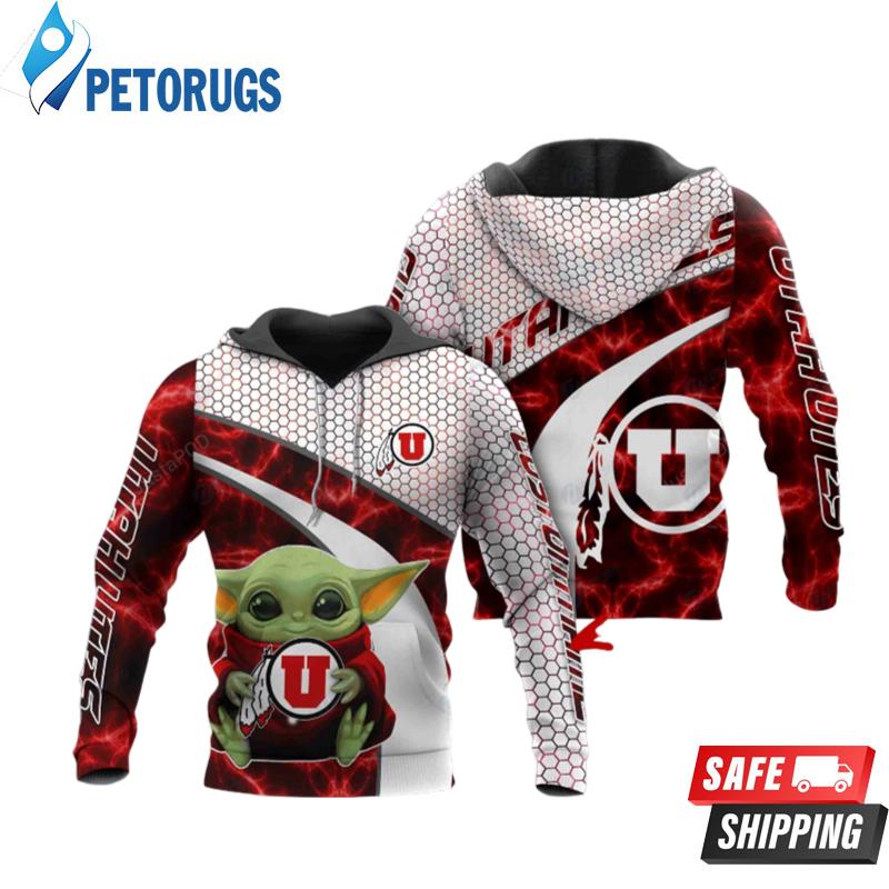 Personalized Utah Utes Custom Name 3D Hoodie