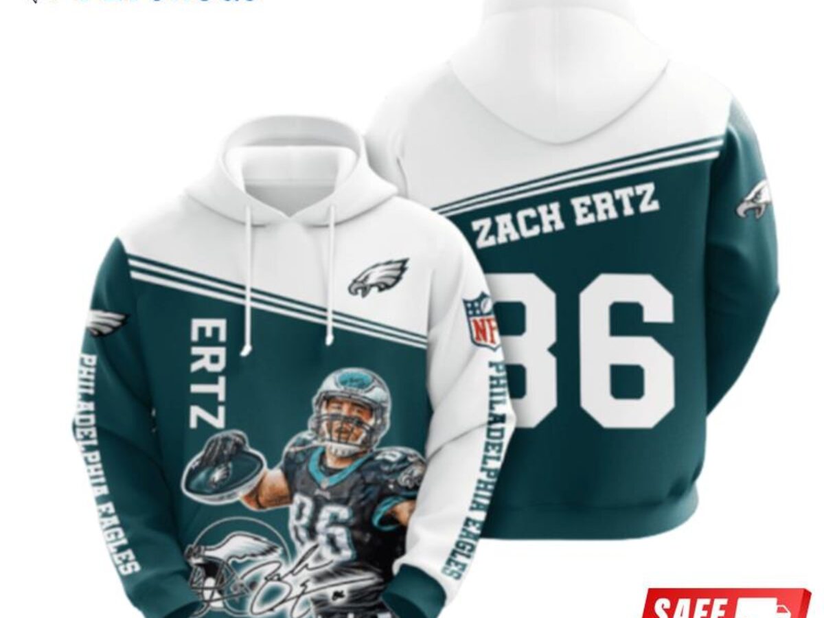 Phila Eagles Salute To Service Hoodie 3D White Custom Name