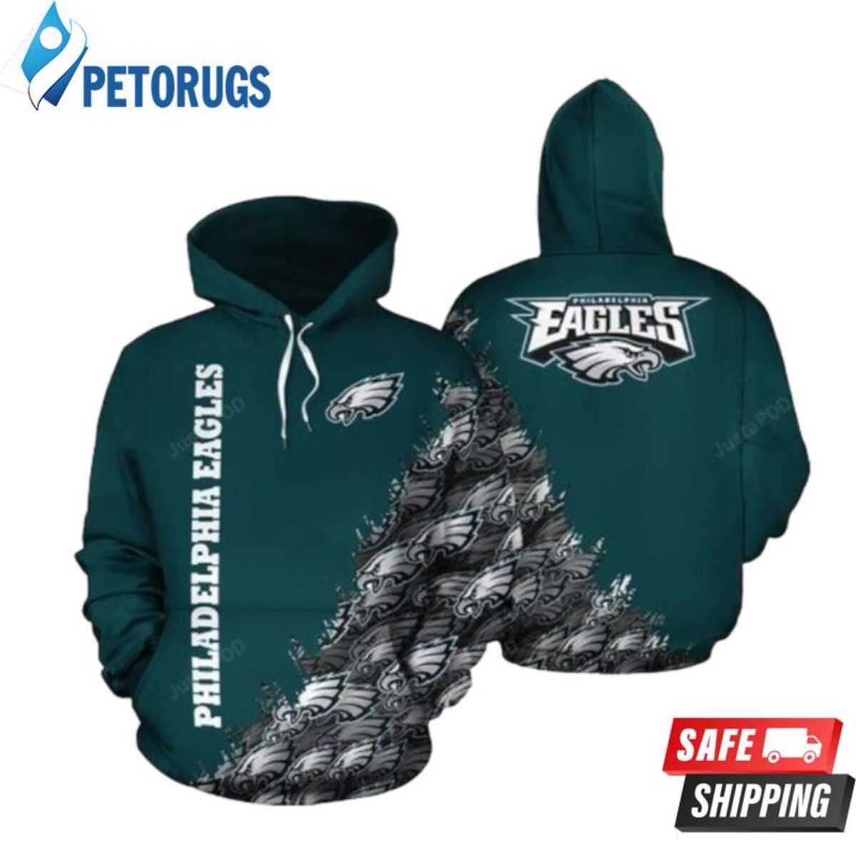 Merry Christmas Season 2023 Philadelphia Eagles 3D Hoodie Christmas Gift  For Men And Women