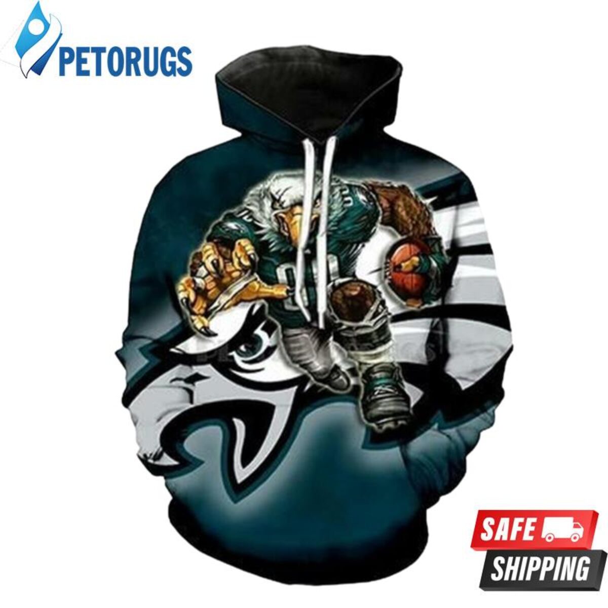 Philadelphia Eagles Philadelphia Eagles Nfl Philadelphia Eagles Apparel  19215 3D Hoodie - Peto Rugs