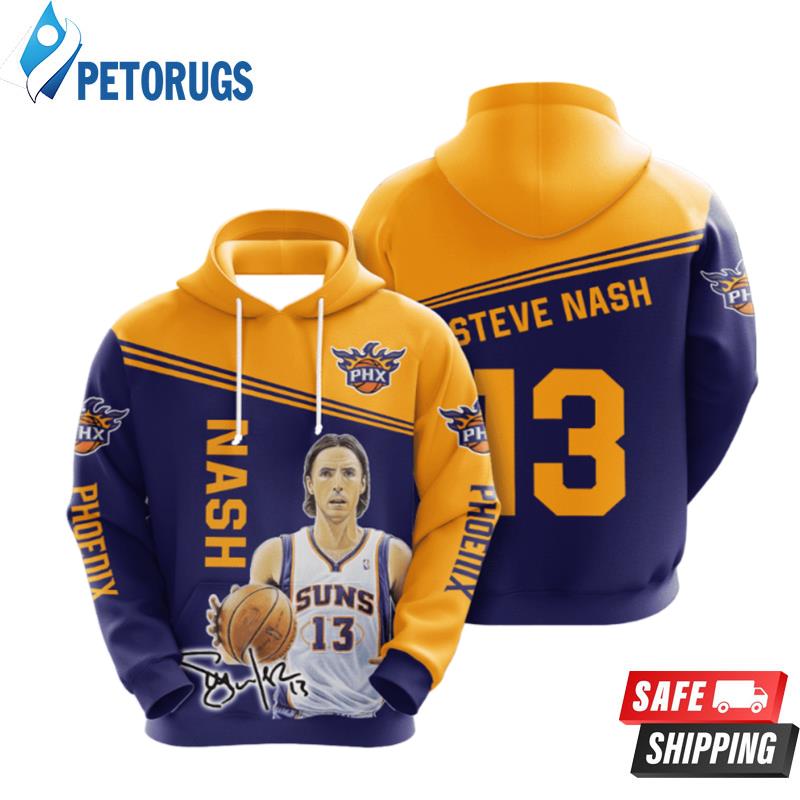 Phoenix Suns Steve Nash 3D Hoodie