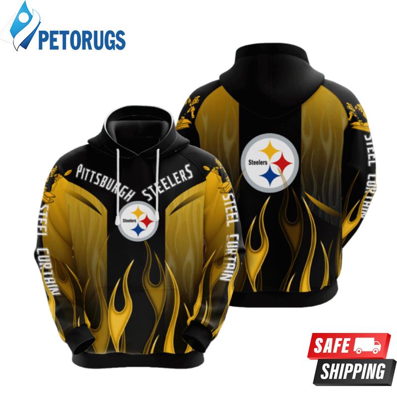 Beautiful Skull Personalized Pittsburgh Steelers Premium Hoodie 3D