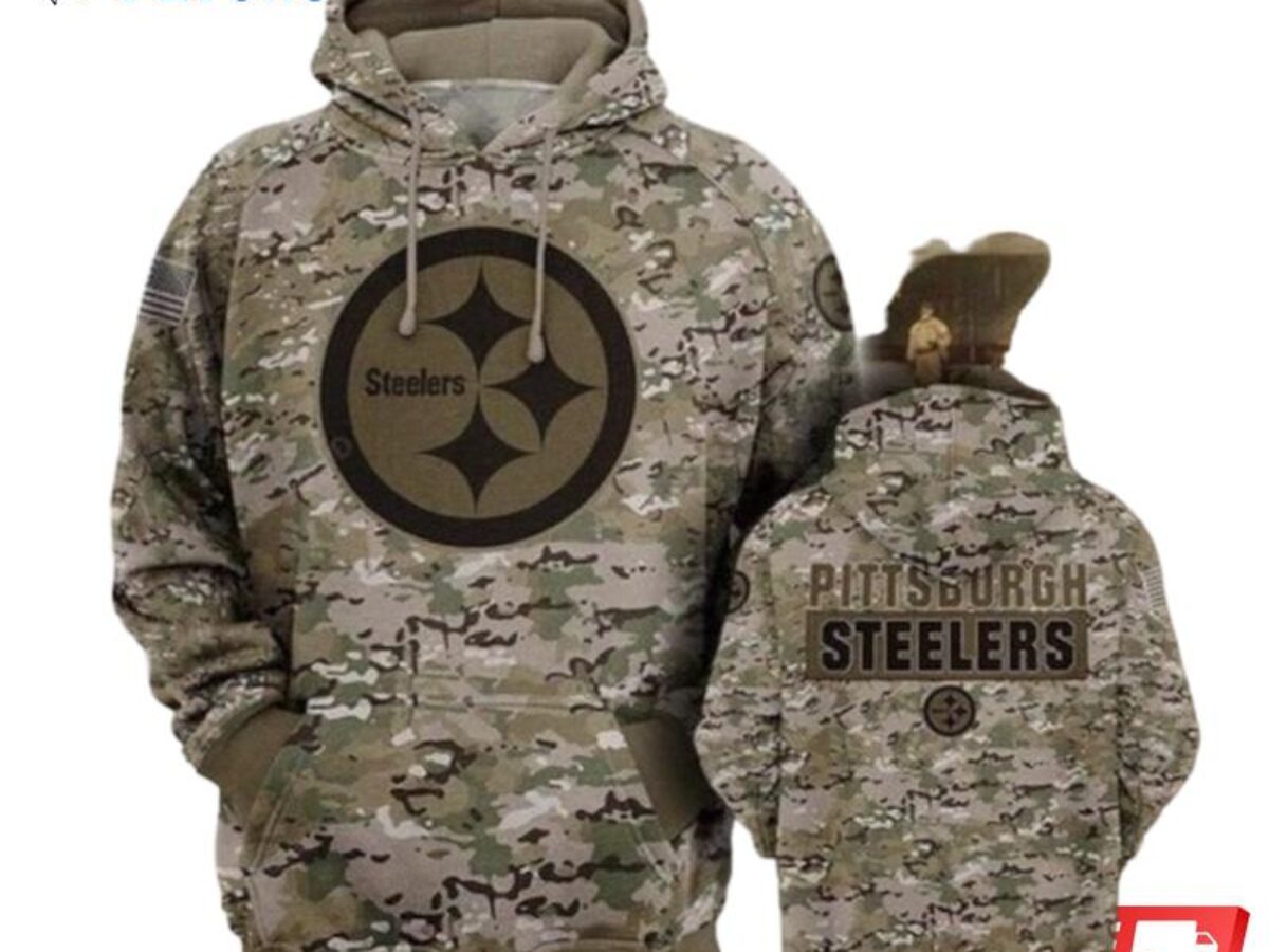 Steelers salute to discount service hoodie 2018