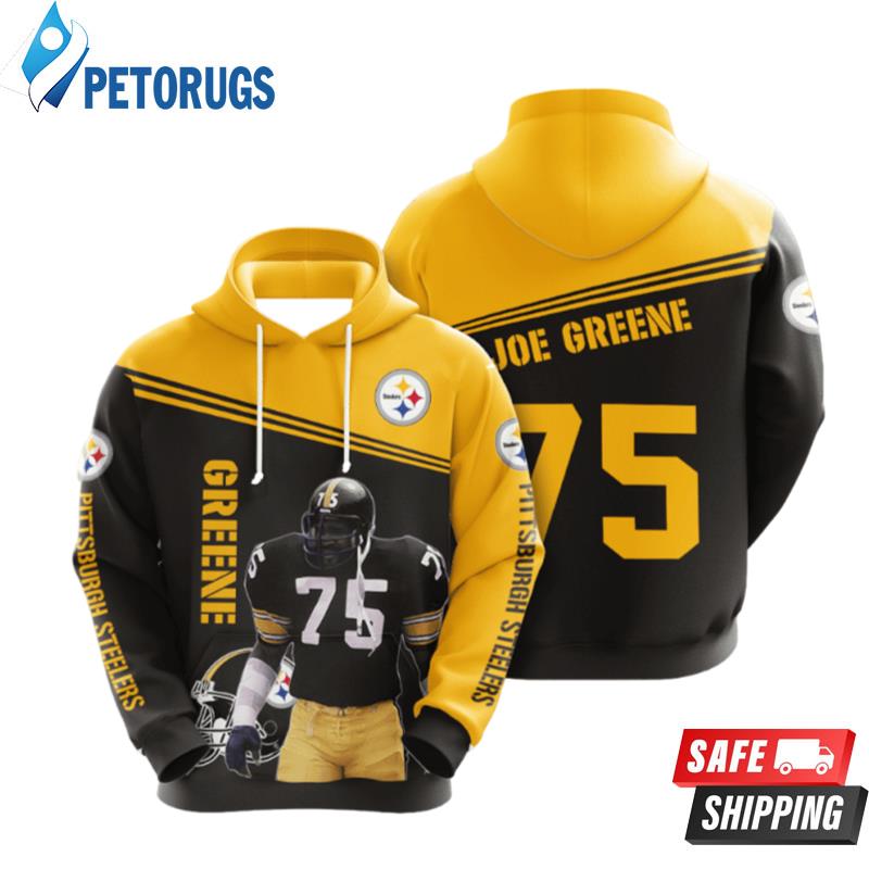 Pittsburgh Steelers Joe Greene 3D Hoodie - Peto Rugs