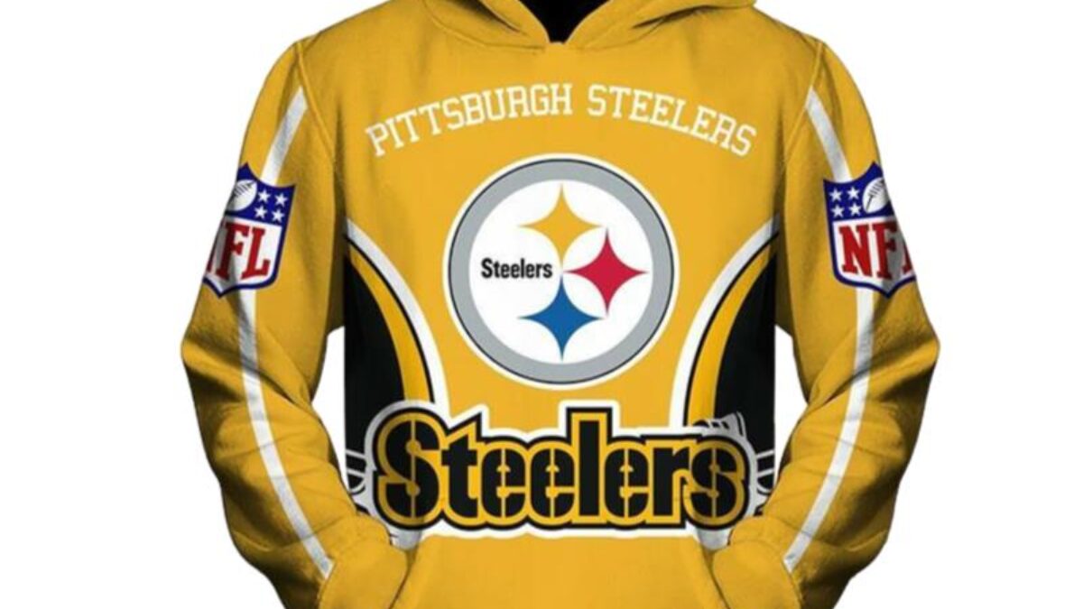 Pittsburgh Steelers Nfl Here We Go 3d Full Over Print Hoodie Model 1 