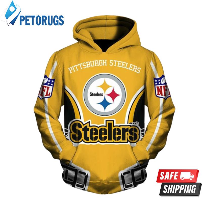 yellow pittsburgh steelers hoodie