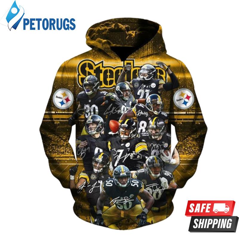 Pittsburgh Steelers Pittsburgh Steelers Nfl Pittsburgh Steelers Apparel  19954 3D Hoodie