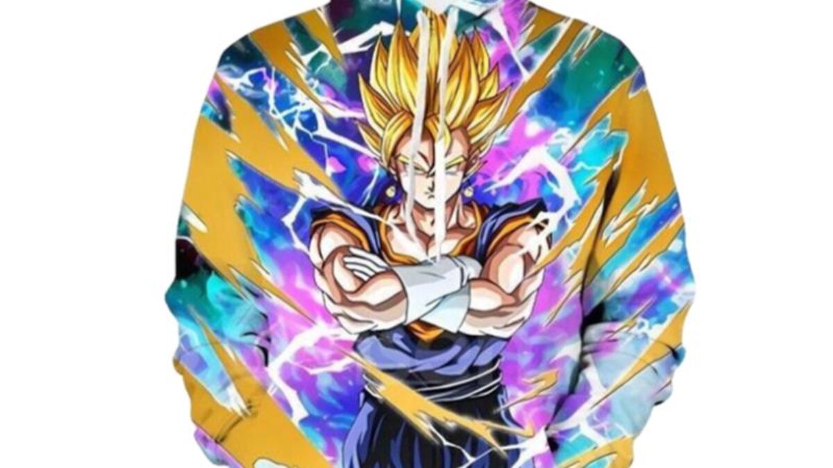 Dragon ball z 3d hoodie hotsell