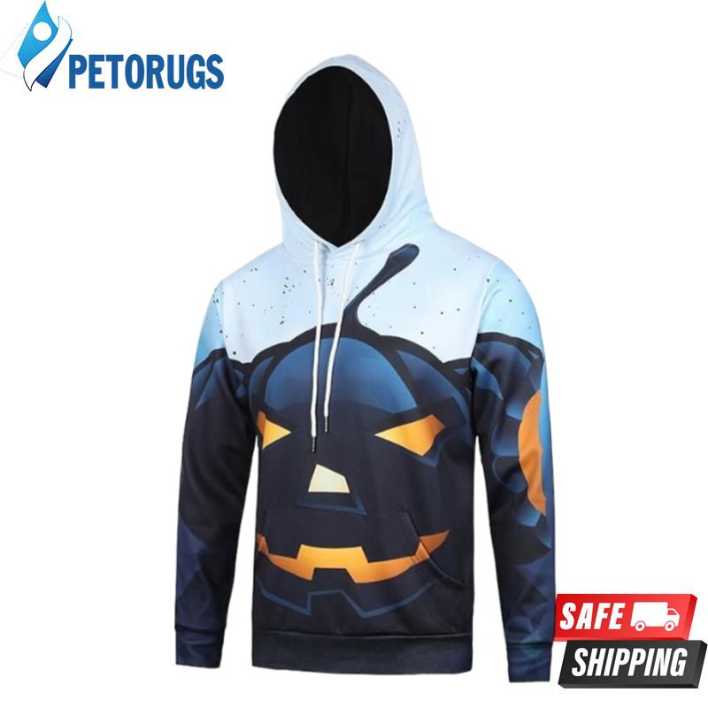 Pumpkin Devil Halloween 3D Hoodie