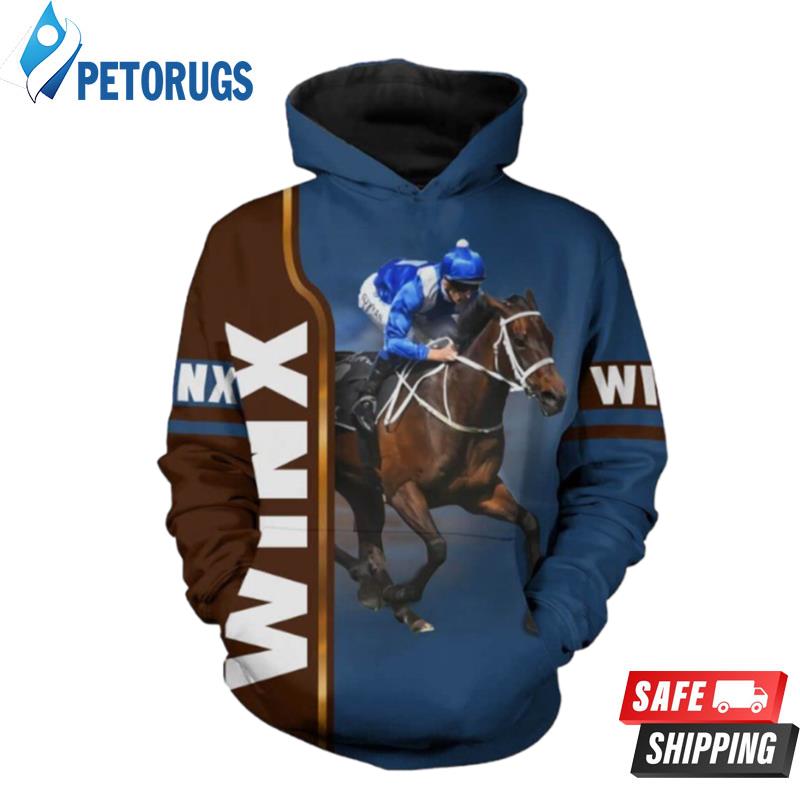 Queen Horse Winx And Pered Custom Graphic 3D Hoodie