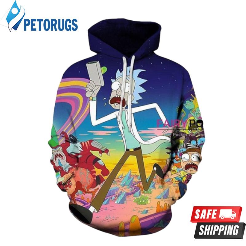 Rick And Morty All In One C 3D Hoodie