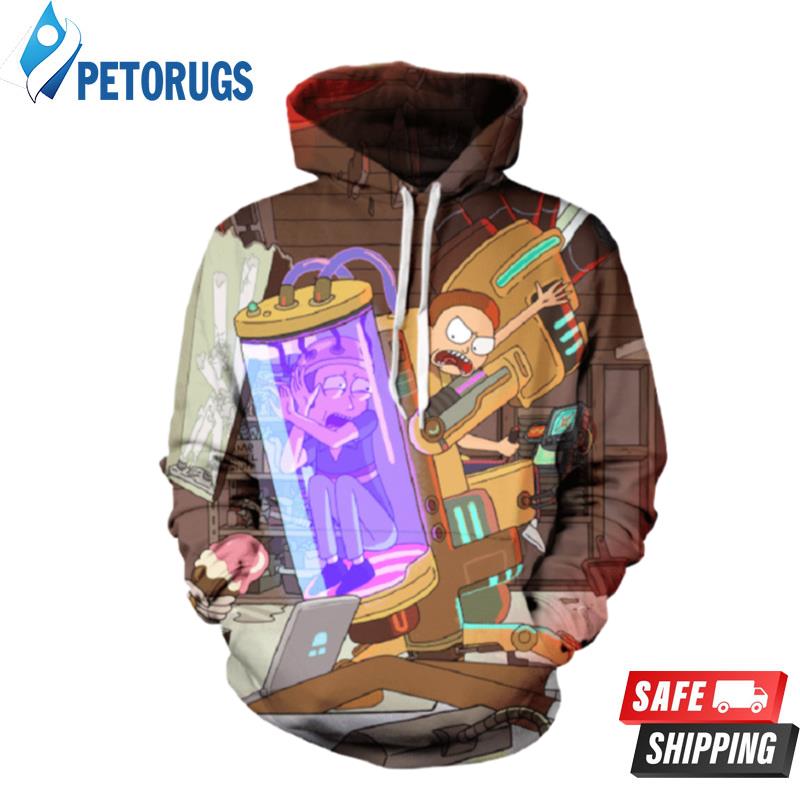 Rick And Morty Csos876 3D Hoodie