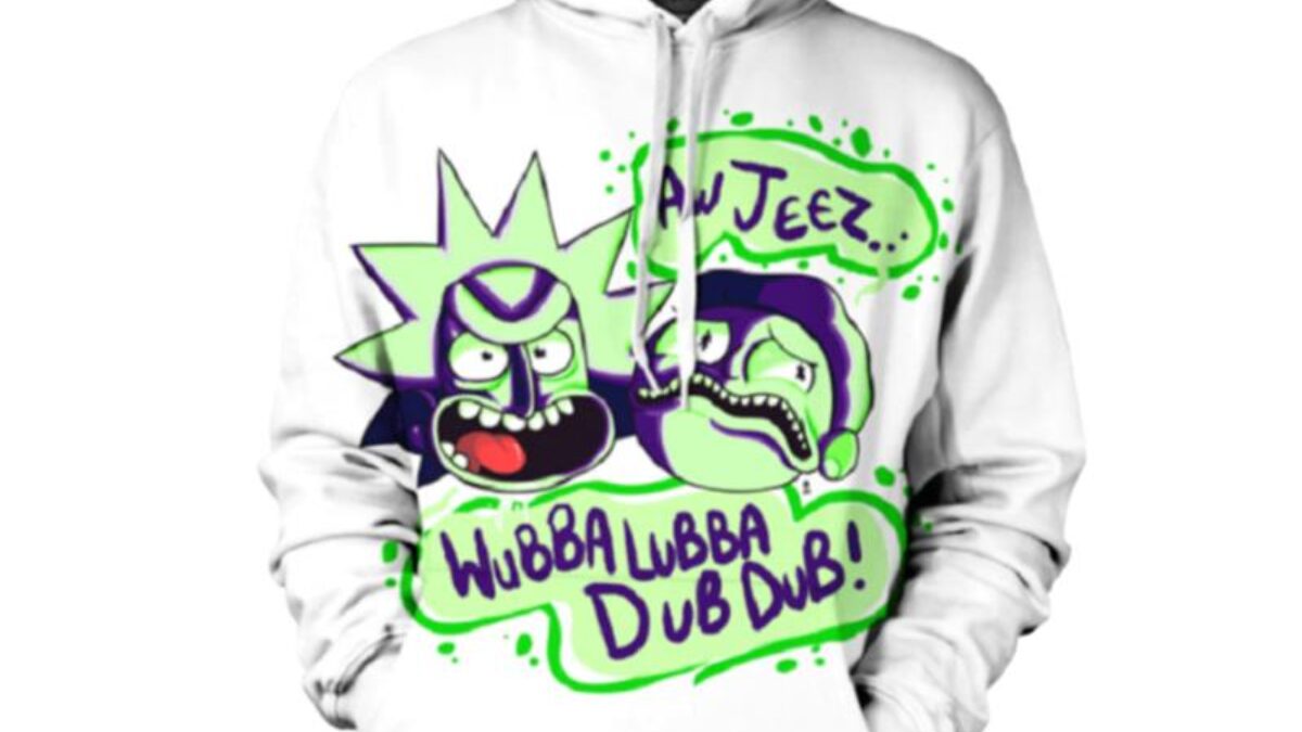 Rick and clearance morty weed hoodie